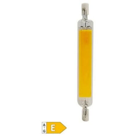 Bombilla lineal LED COB 118mm R7s 9W 6500K