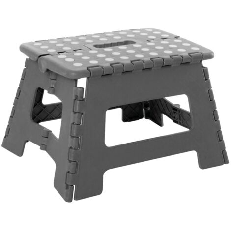 Taburete de plástico plegable
