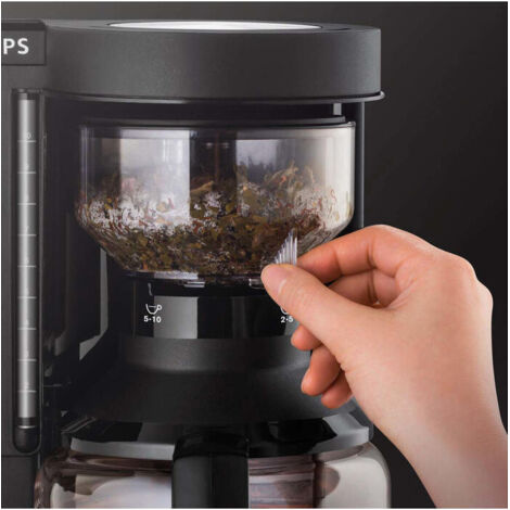 KRUPS Filterkaffeemaschine KM8508.11 Duothek Plus, schwarz, 1 l, 12, Kaffeemaschinen, 1l Kaffeekanne, Papierfilter 1x4, Kombiautomat für Kaffee und Tee, Filterkaffeemaschine ab € 122,99 (April 2026