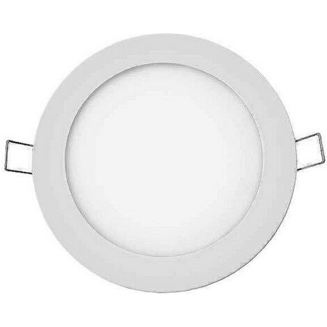 MINI DOWNLIGHT LED EMPOTRABLE REDONDO 6W 4000K LUZ DIA. COLOR BLANCO Ø11,7cm EDM (1/4)