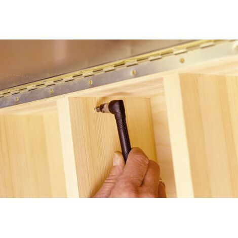 ATORNILLADOR MANUAL ANGULAR CON PORTAPUNTAS 1573000 WOLFCRAFT