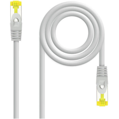 Cable de Red RJ45 SFTP Nanocable 10.20.1900 Cat.6A/ 50cm/ Gris