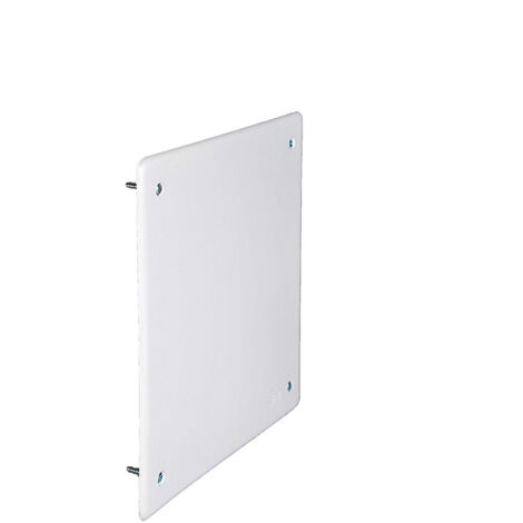 Tapa cuadrada para caja 100x100mm con tornillos solera 62t