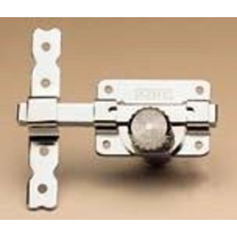 YALE AZBE CERROJOS 18-R HN 80 SOBREPONER C/REDONDO PASADOR+BOTON