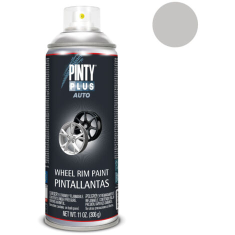Pintura en spray pintyplus auto 520cc pinta llantas l150 plata