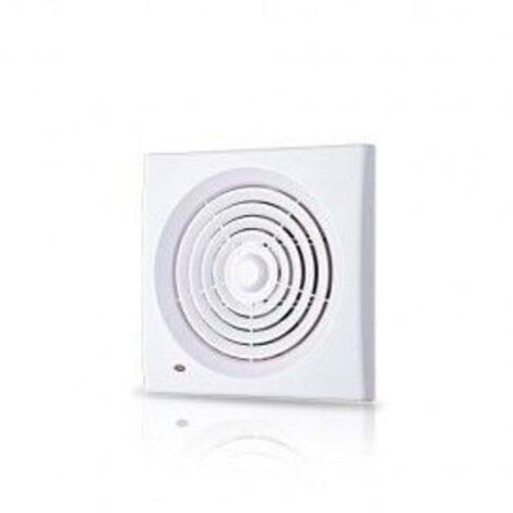 Extractor doméstico extraplano 15W Ø80mm. Caudal 150m3/h 230V