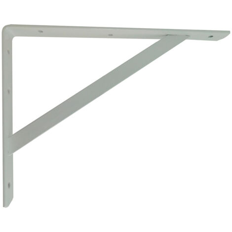 Escuadra reforzada plm04 blanca 250 x 200 mm