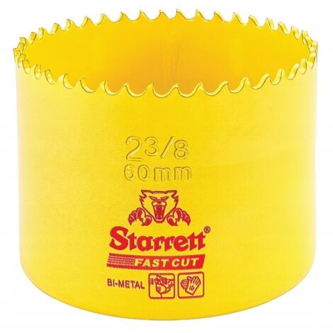 Corona perforadora bi-metal fast cut ø60mm 63fch060 starrett