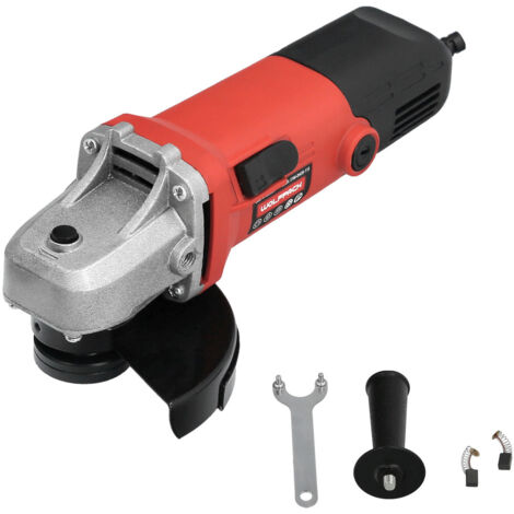 Amoladora 500 Watt. Ø 115 mm. 12.000 R.P.M. Eje M14 Protector Disco Ajustable, Anti arranque (1/5)