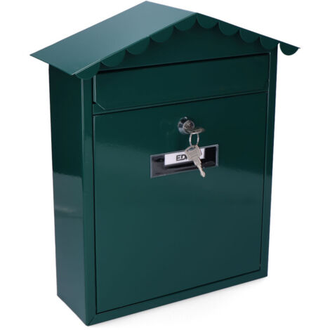 BUZON DE ACERO MODELO TRADITION VERDE EDM (1/5)