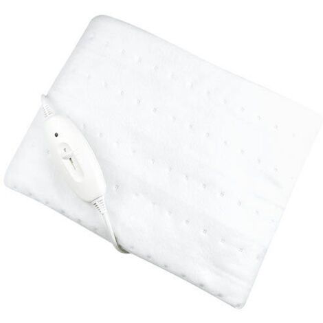 Calentador de cama eléctrico sencillo 150x80cm 60W Blanco (1/5)