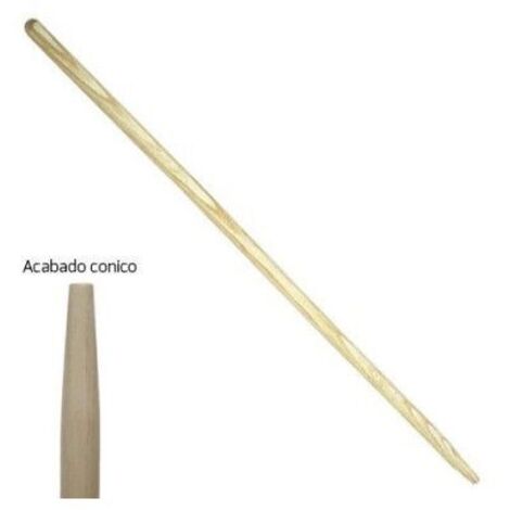 WOLFPACK LINEA PROFESIONAL mango madera conico 1200x28 mm. rastrillo metal