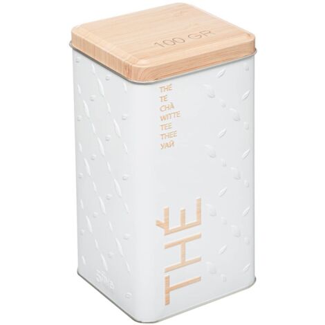 Lata de té a granel scandinave nature blanco - 5five