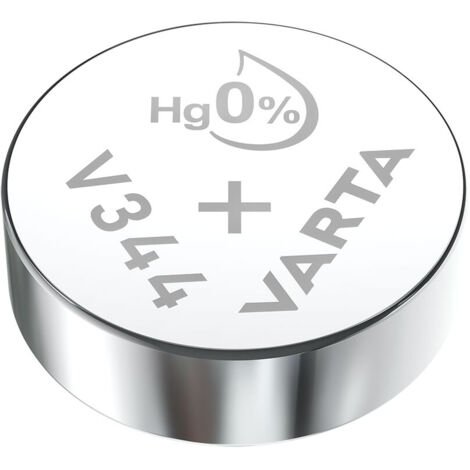Pila de boton sr42 - v344 varta 105 mah (blister 1 unid.) ø11,6x3,6mm