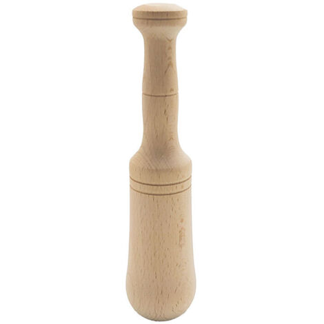 Maza de mortero de madera 20cm 30357 flackelmann (1/3)