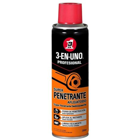 Super penetrante "3 EN 1" Profesional - 250 ml - 6 Uds.