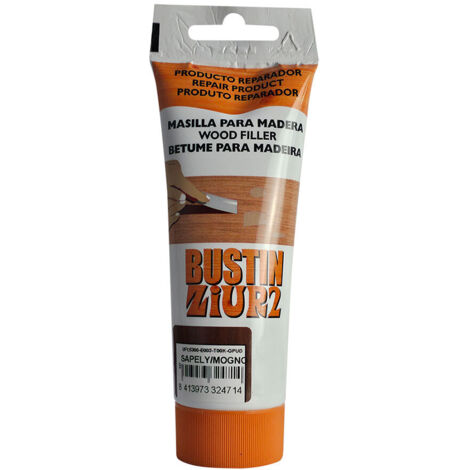 Masilla reparadora para madera 120 gr color sapely (1/2)