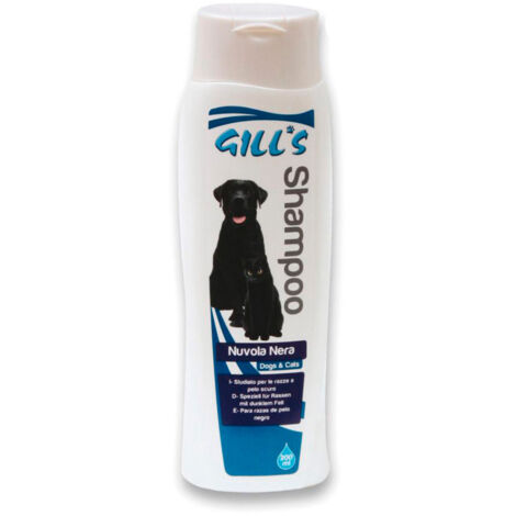 CHAMPU PARA MASCOTAS GILL'S PELO NEGRO 200ml (1/2)