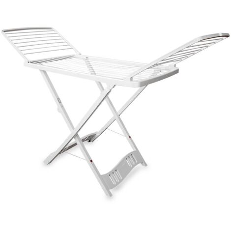 Tendedero plegable Pamayu 2 alas de resina 170x58x115cm