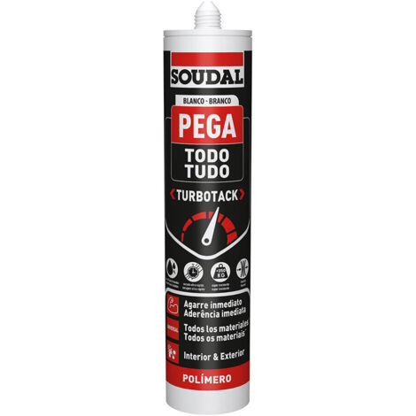 Pega todo turbotack blanco 290ml soudal 160280 (1/3)