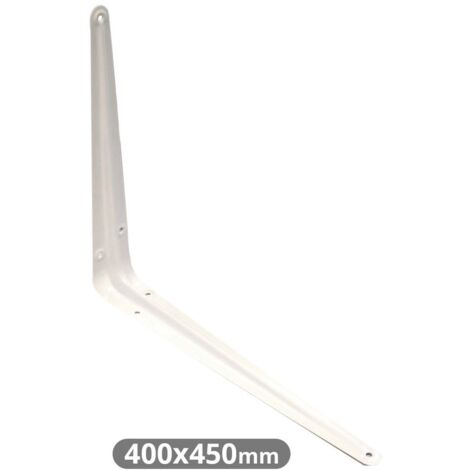 Escuadra metálica 400x450mm blanca GSC 003802708