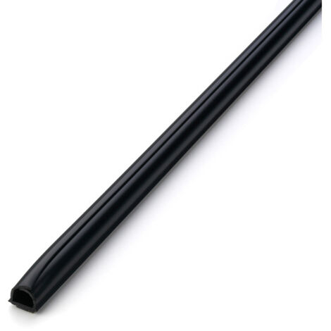 Cablefix adhesivo 8x7mm negro 4m (blister) inofix