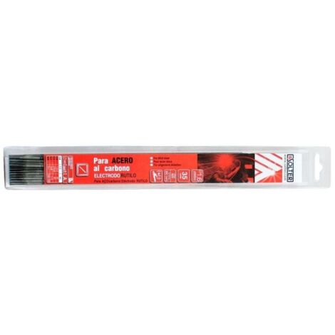 Electrodos Solter Ø 2 mm Rutilo Acero al carbono (35 Unidades)