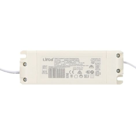 Driver LIFUD regulable TRIAC para paneles LED salida 30 - 42V