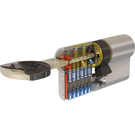 TESA CILINDRO ALTA SEGURIDAD TX85/ 30 X 30 LT R15 LEVA LARGA