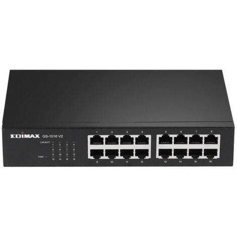 Edimax GS-1016 V2 16-Port GbE Switch Desk/Rack (1/4)