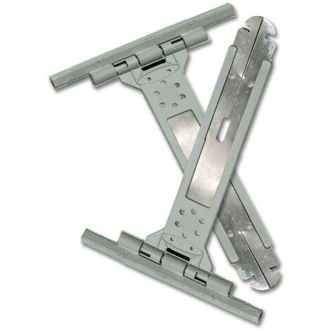 Tirante con fleje pr18 gris, 150 x 105 x 10 mm. 2 unidades (1/5)
