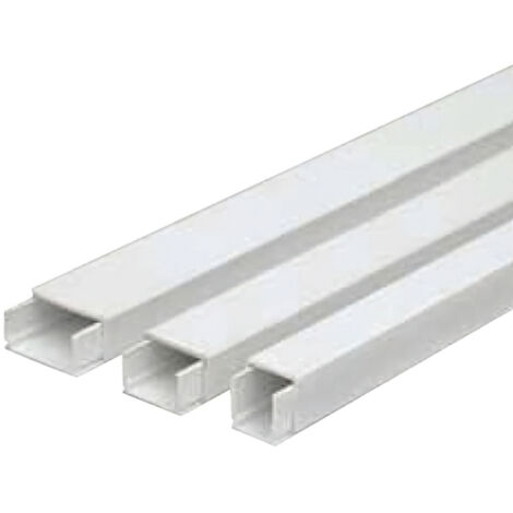 WOLFPACK LINEA PROFESIONAL canaleta adhesiva con tapa 16x16 mm. x 2 m.