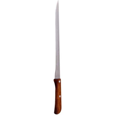 Cuchillo jamonero con mango de madera 36,5cm gourmet kitchen (1/3)