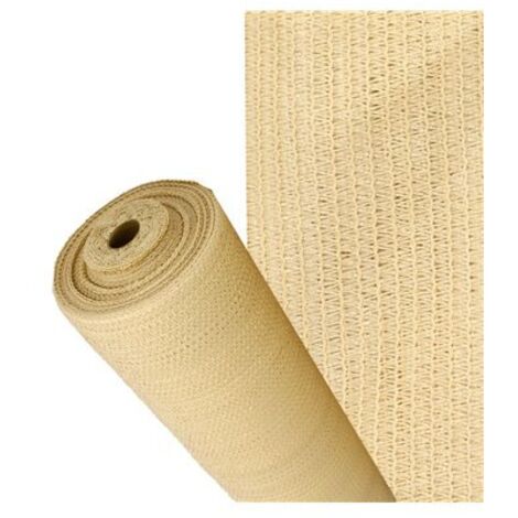 Malla Sombreo Beige 1,5 metros Rollo 50 Metros (1/6)