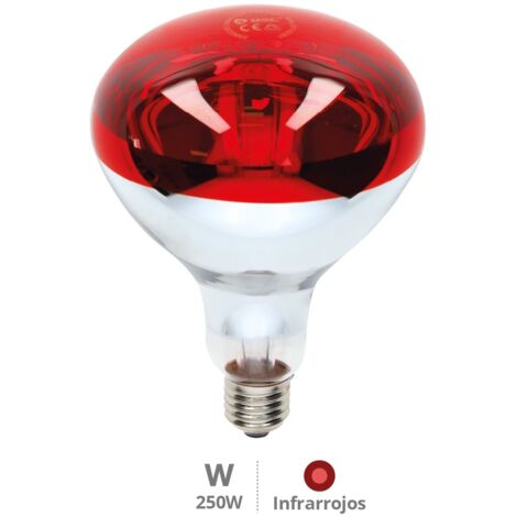 Bombilla infrarrojos Ø115mm E27 Máx. 250W