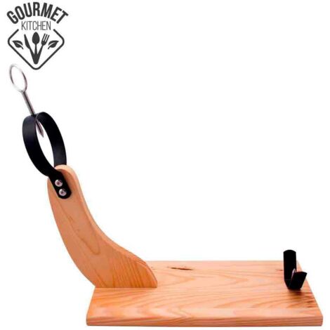 JAMONERO DE MADERA DE PINO CLARO (1/5)