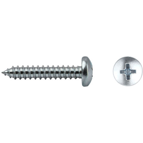 CAJA 200 unid. TORNILLO CHAPA ALOMADA PHILIPS DIN/REF 7981 4,8x38mm ZINCADO CELO