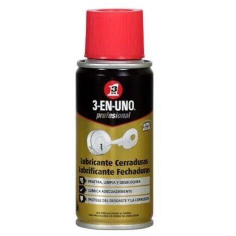 Wd-40 – Lubricante de cerraduras 3-EN-UNO 100 ml – Protección contra humedad y óxido – Ideal para automoción y herramientas (1/5)