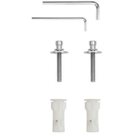 Kit fijación para asientos de inodor caída amortiguada roca dama ai0000400r roca