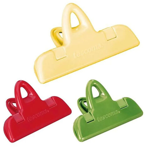 Pinzas Plástico 7-11cm ColoresSurtidos 3Unidades Presto