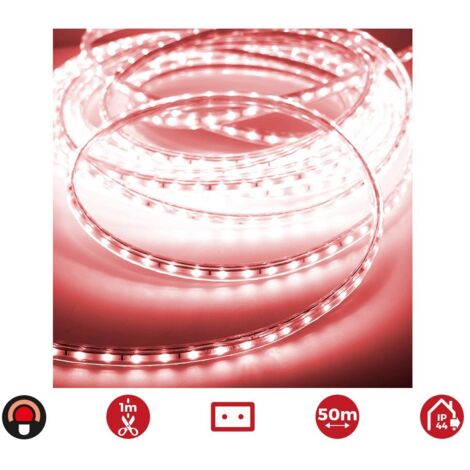 Tira de led 50m. 60 leds/m 4,2w/m rojo edm ip44 220-240v (1/2)