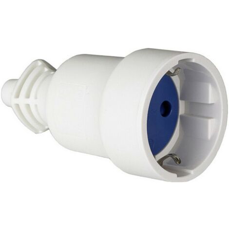 BASE AEREA PVC 16A 250V T/TL 4,8mm BLANCO 707CB (RETRACTILADO) SOLERA