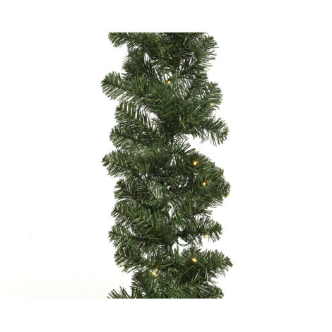 Guirnalda imperial, parpadeante, 50 leds, 270x12cm, blanco calido. lumineo (1/2)