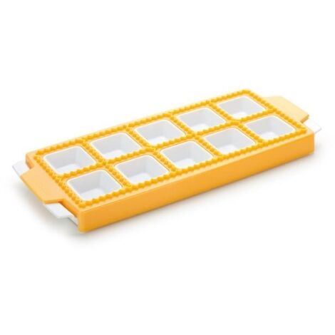 Molde Para Ravioli Plástico 10Unidades Cuadrado Antiadherente Lavavajillas LibroRecetas Delicia
