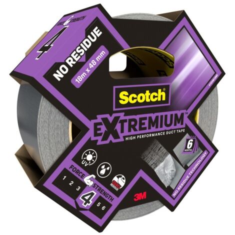 Cinta americana extremium 4 sin residuos, 18 m x 48 mm (1/5)
