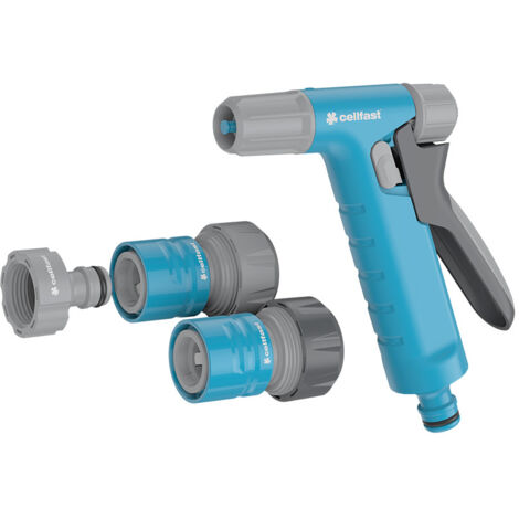 Pistola de Riego Cellfast Hydron Ideal Azul (1/5)