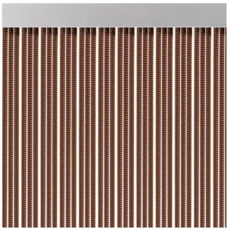 CORTINA PUERTA CINTA  S-350 COLOR MARRÓN 90x210cm M63569 ACUDAM
