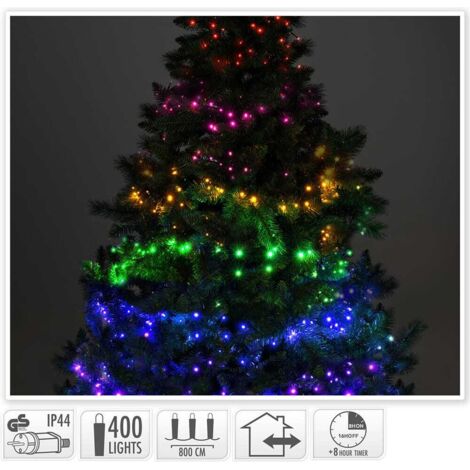 Guirnalda de Luces LED Lifetime 8 m Multicolor (1/2)