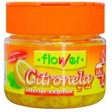 Repelente CITRONELA GEL FLOWER 125g para mosquitos