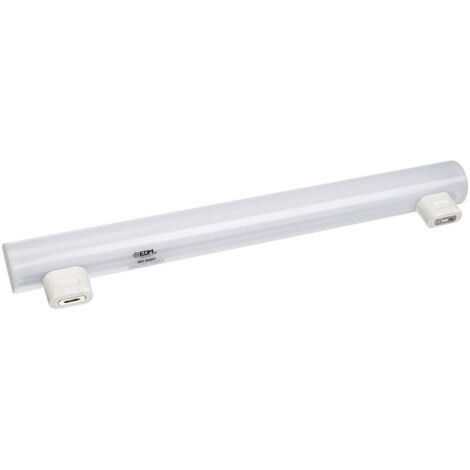 LINESTRA LED 2 CASQUILLOS S14S 7W 500lm 2700K LUZ CALIDA Ø3x30cm EDM (1/5)